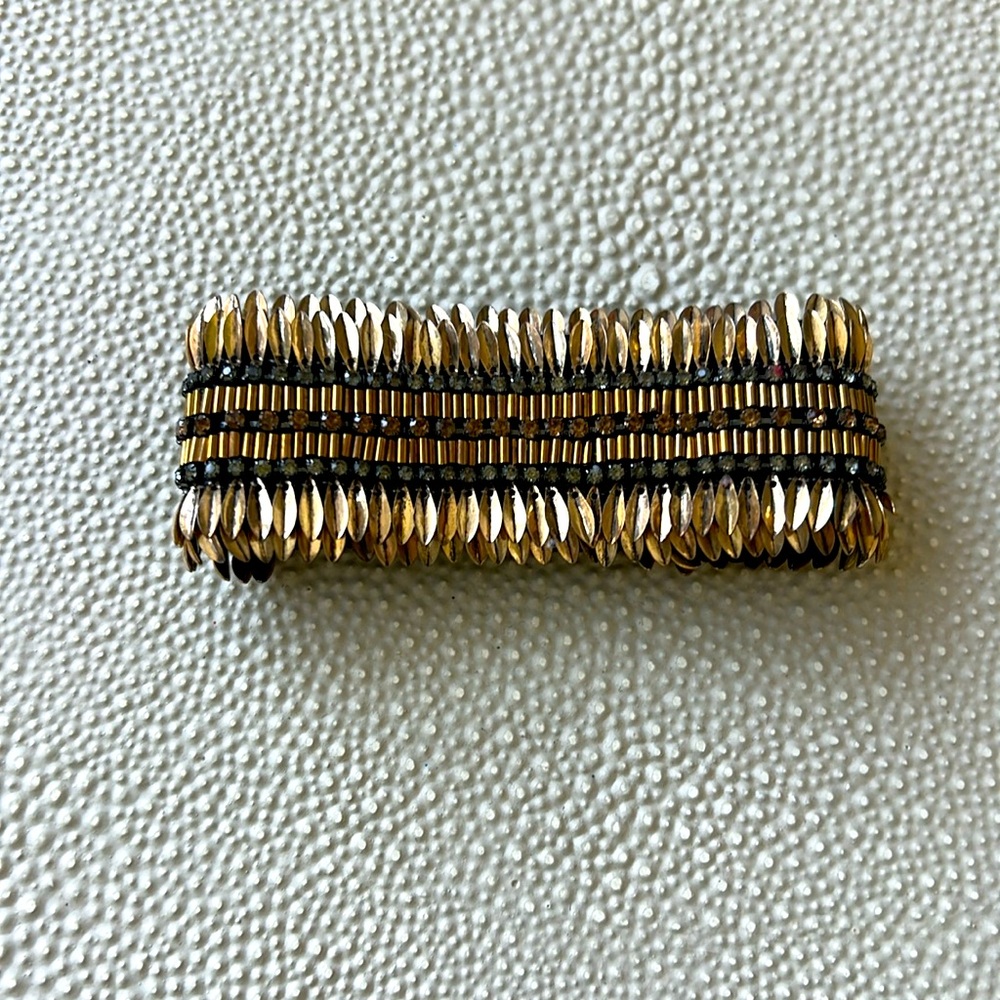 Stella & Dot Pegasus bracelet gold